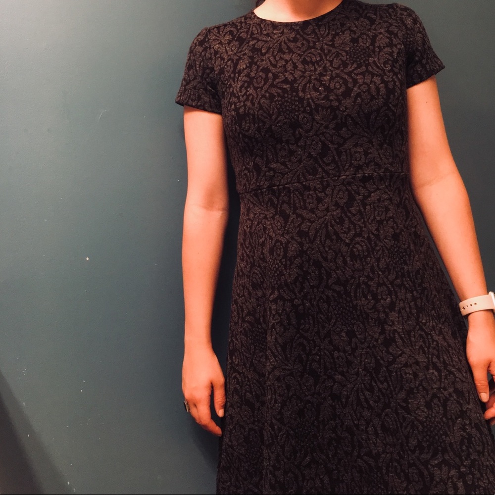 Loft Print Dress (Mid-Length)